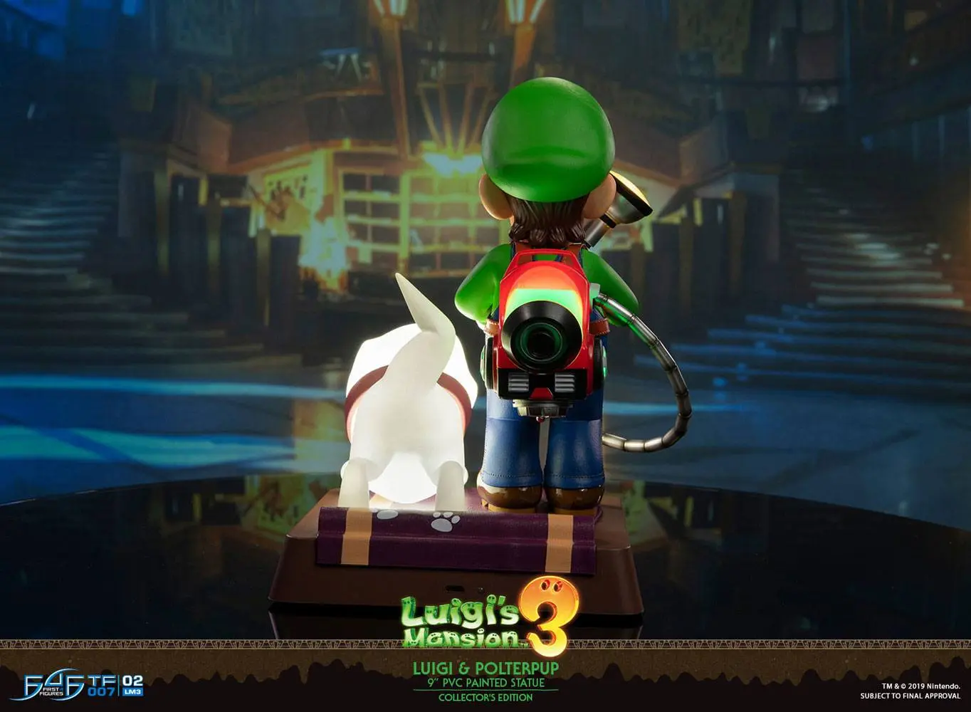Luigi's Mansion 3 PVC kip Luigi & Polterpup Collector's Edition 23 cm fotografija izdelka