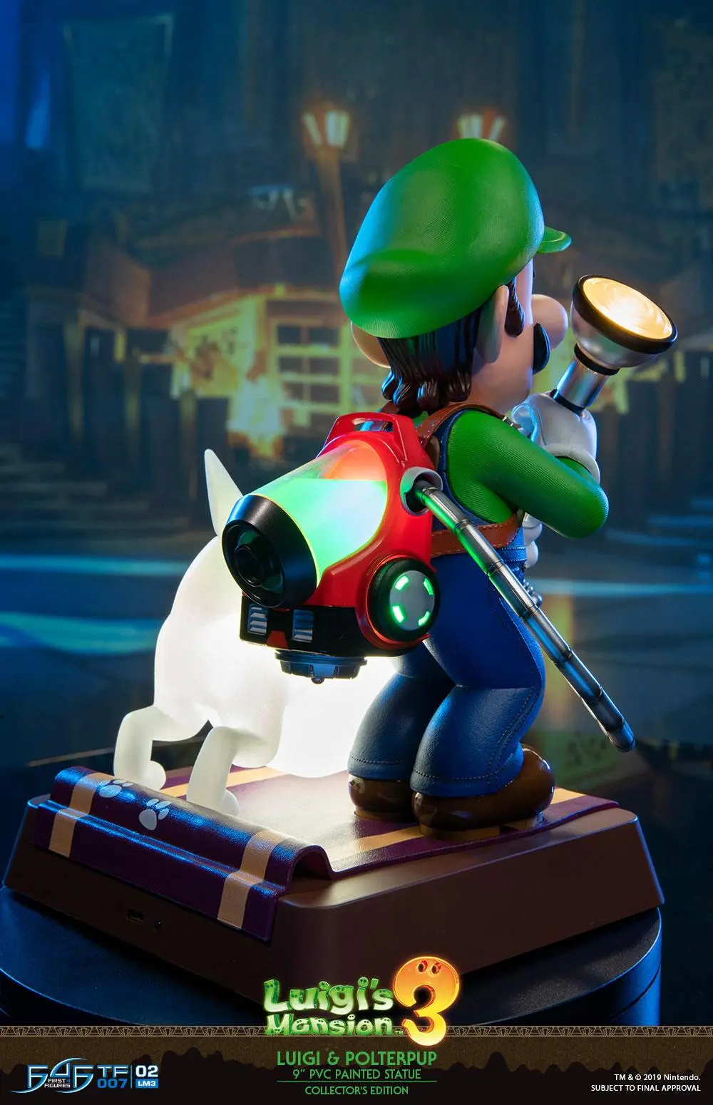 Luigi's Mansion 3 PVC kip Luigi & Polterpup Collector's Edition 23 cm fotografija izdelka