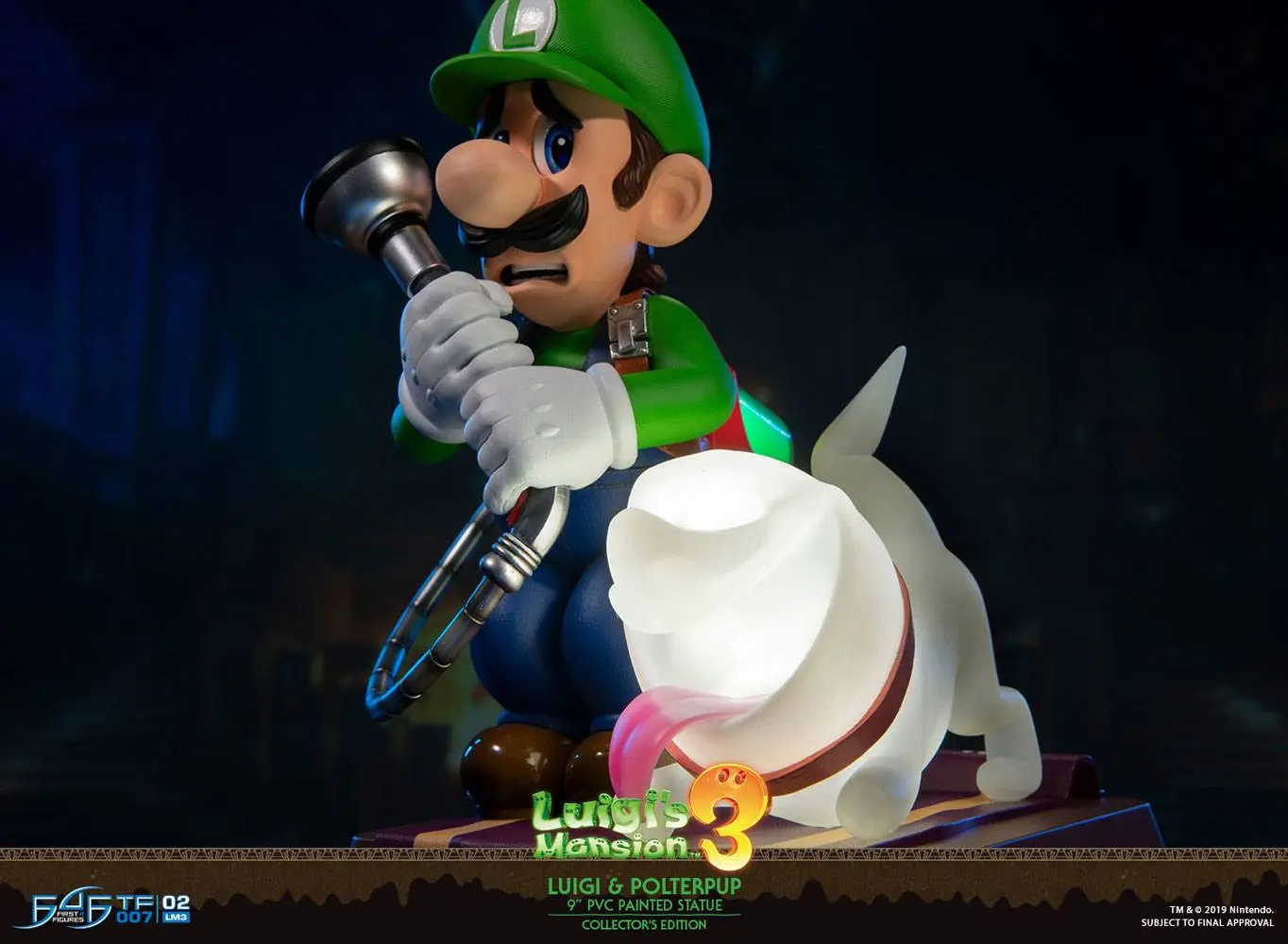 Luigi's Mansion 3 PVC kip Luigi & Polterpup Collector's Edition 23 cm fotografija izdelka