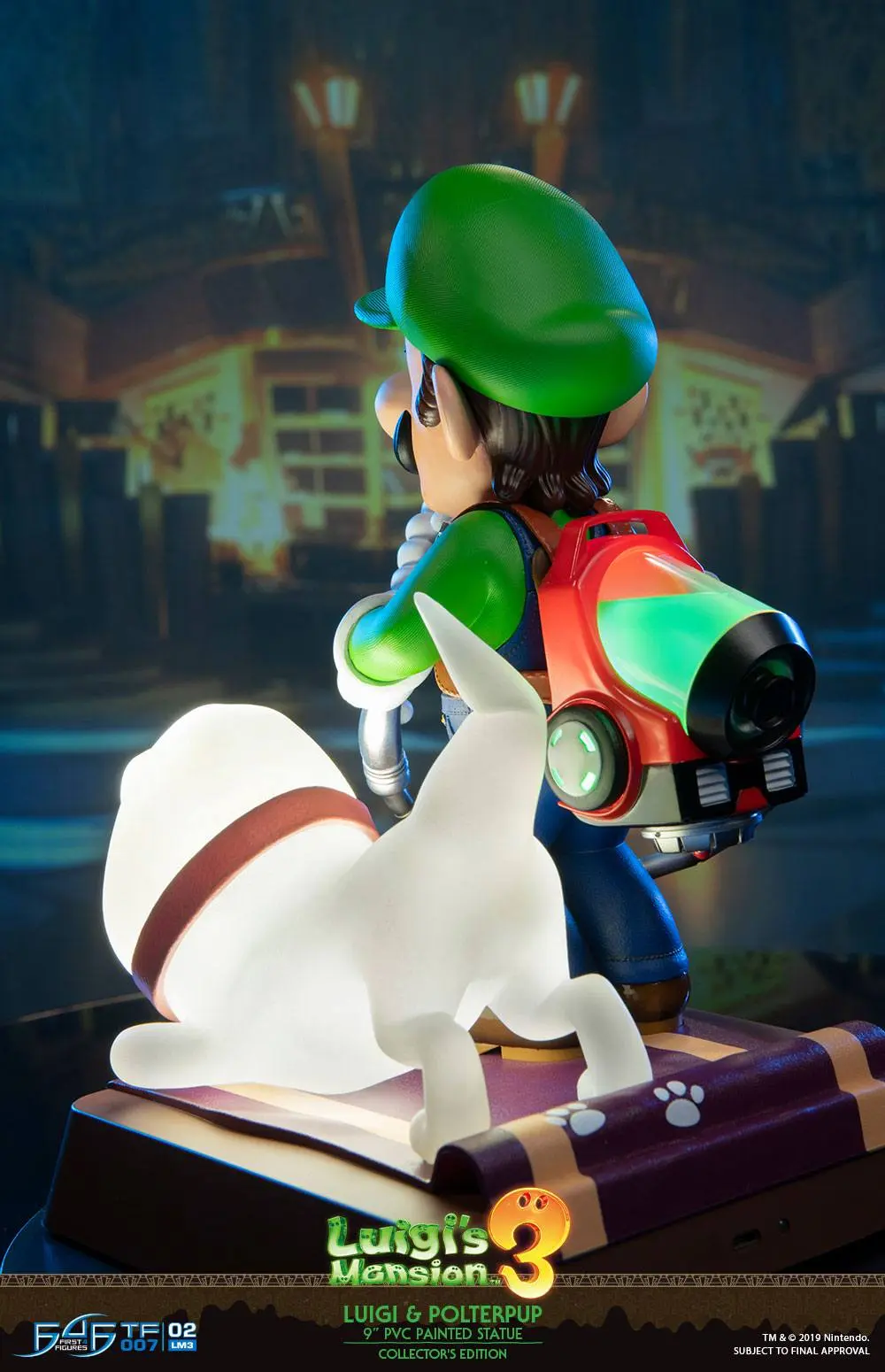 Luigi's Mansion 3 PVC kip Luigi & Polterpup Collector's Edition 23 cm fotografija izdelka