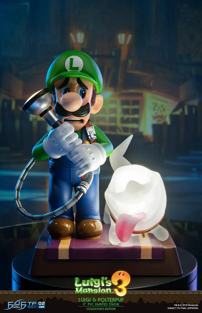 Luigi's Mansion 3 PVC kip Luigi & Polterpup Collector's Edition 23 cm fotografija izdelka