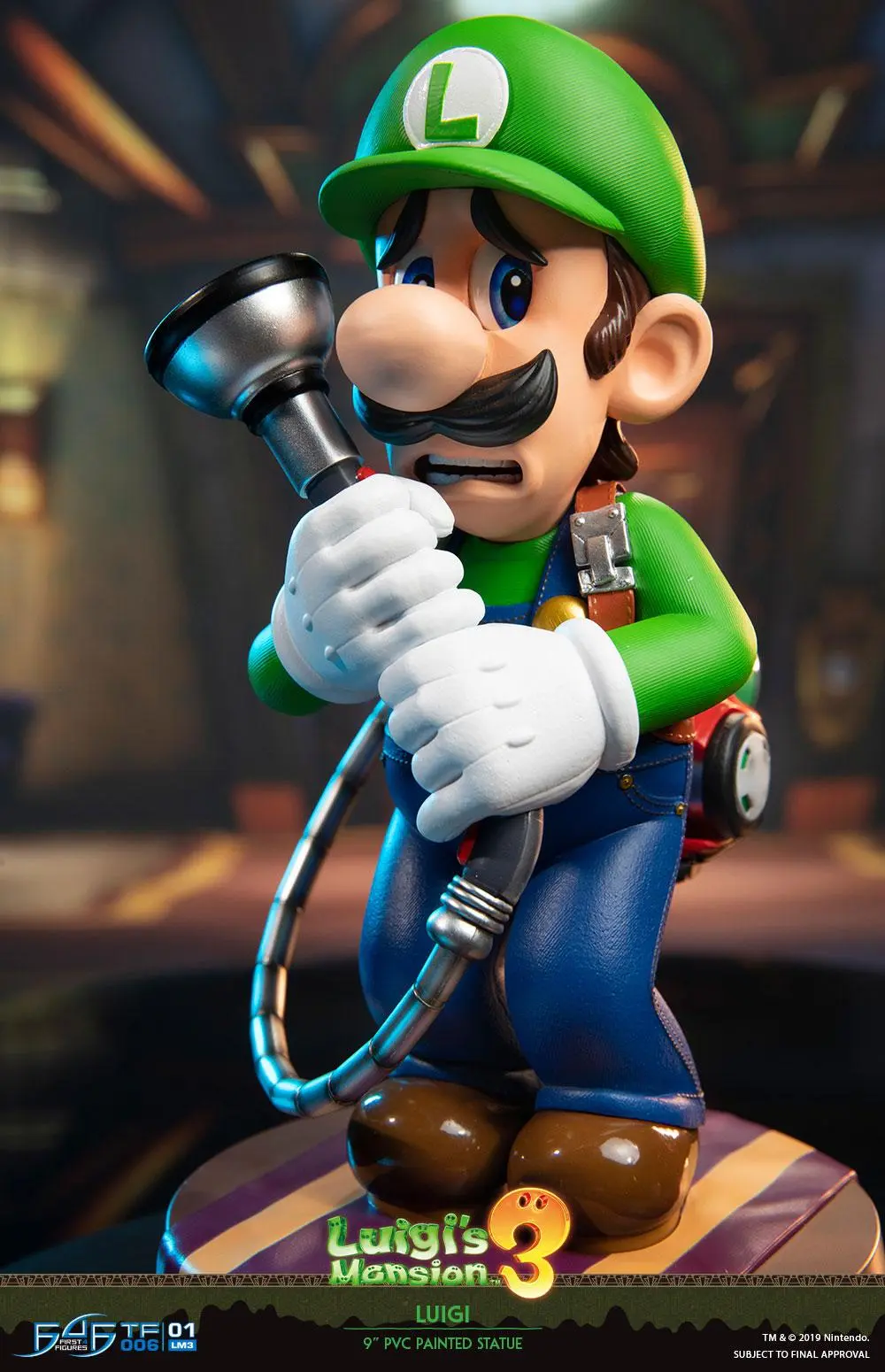 Luigi's Mansion 3 PVC Kip Luigi 23 cm fotografija izdelka