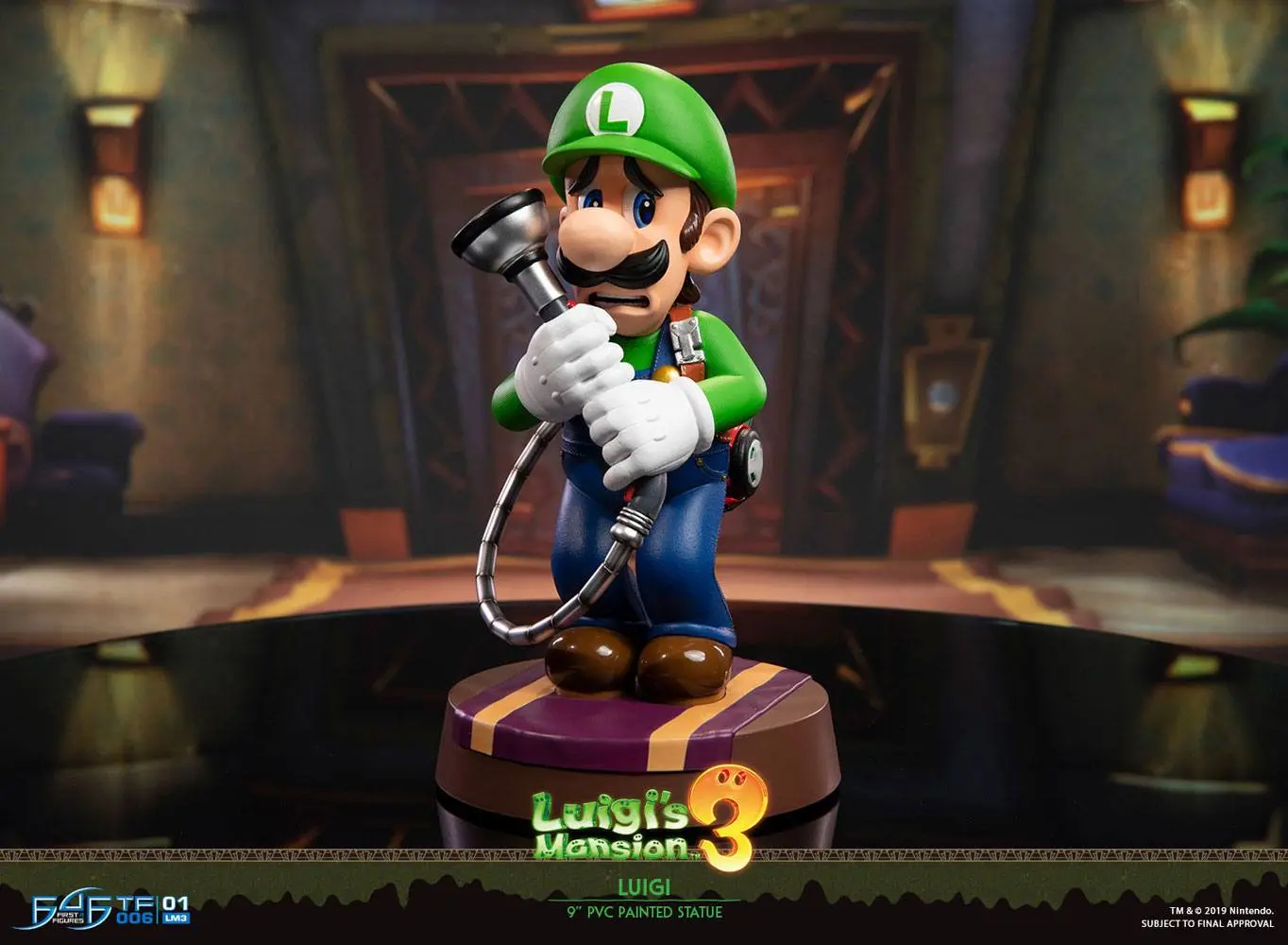 Luigi's Mansion 3 PVC Kip Luigi 23 cm fotografija izdelka