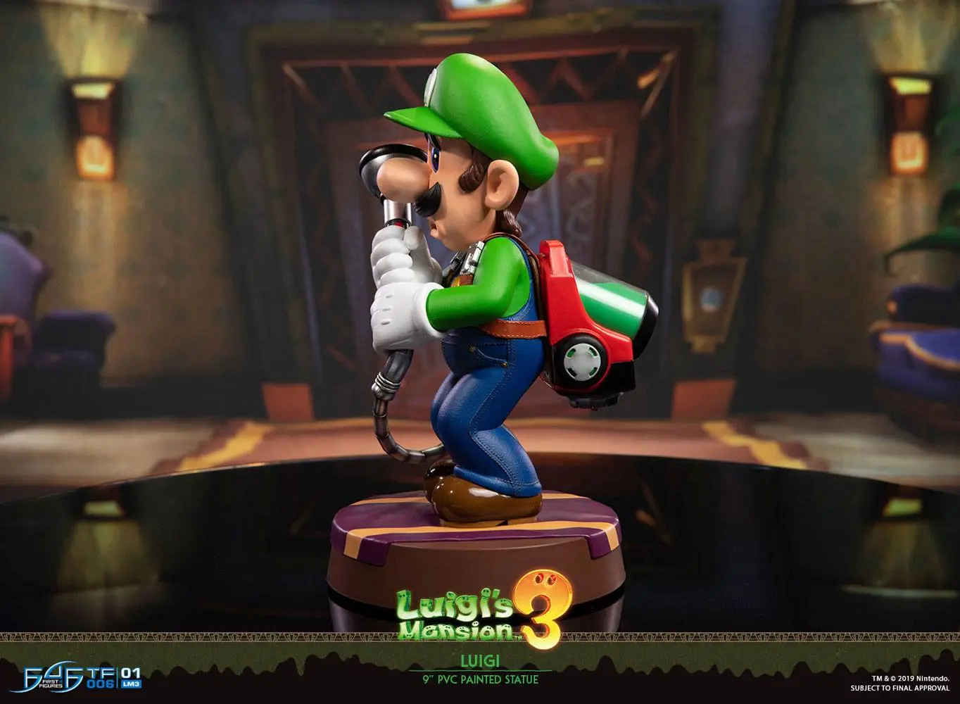 Luigi's Mansion 3 PVC Kip Luigi 23 cm fotografija izdelka