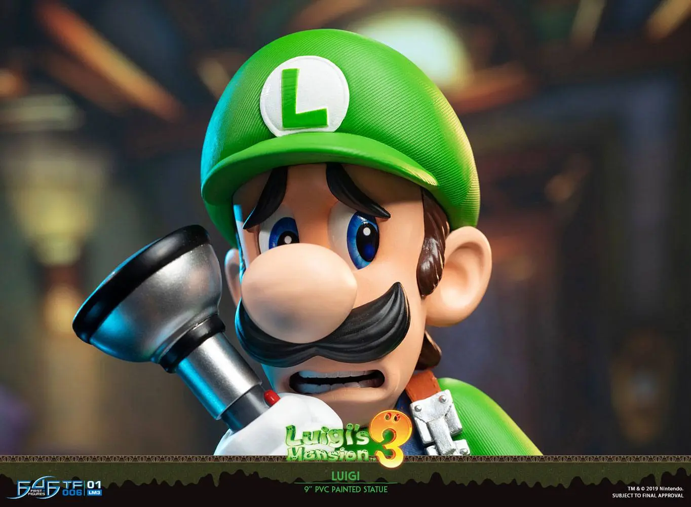 Luigi's Mansion 3 PVC Kip Luigi 23 cm fotografija izdelka