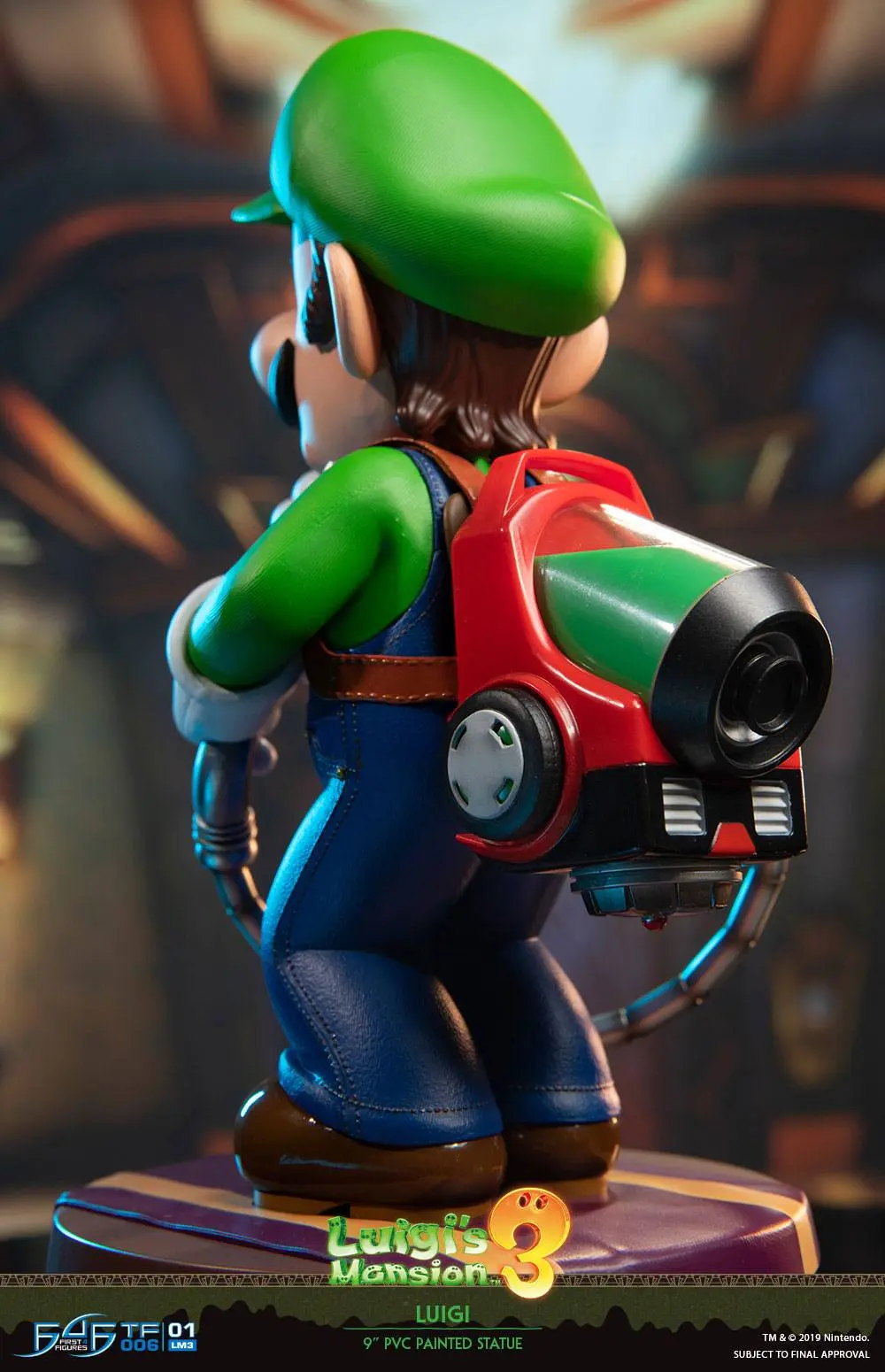 Luigi's Mansion 3 PVC Kip Luigi 23 cm fotografija izdelka