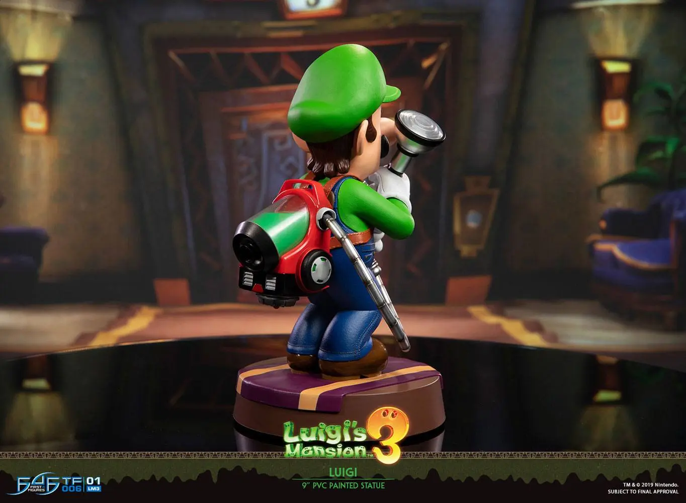 Luigi's Mansion 3 PVC Kip Luigi 23 cm fotografija izdelka