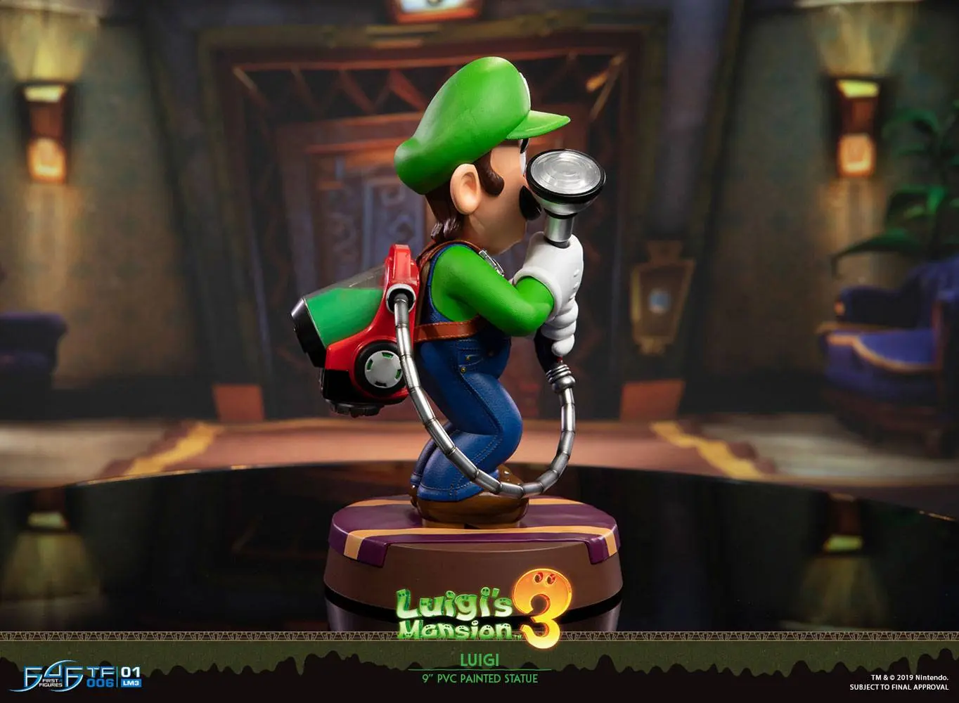 Luigi's Mansion 3 PVC Kip Luigi 23 cm fotografija izdelka