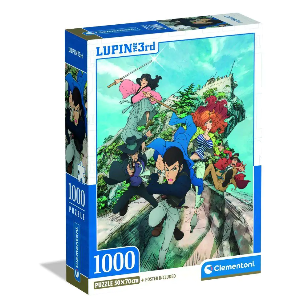 Lupin III sestavljanka 1000 kosov fotografija izdelka