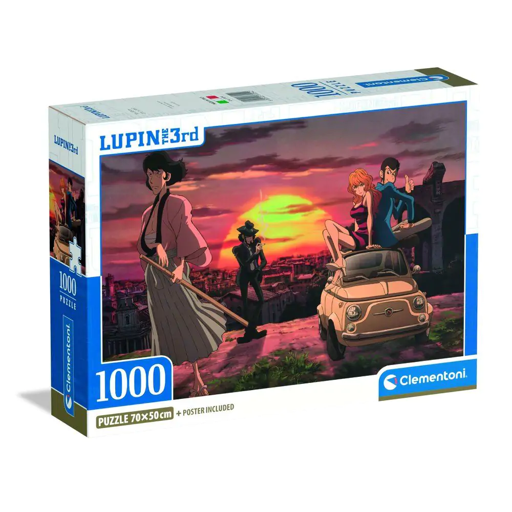 Lupin III sestavljanka 1000 kosov fotografija izdelka