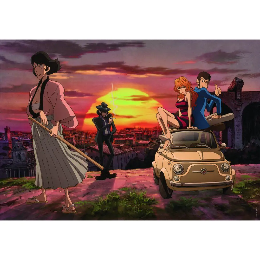 Lupin III sestavljanka 1000 kosov fotografija izdelka