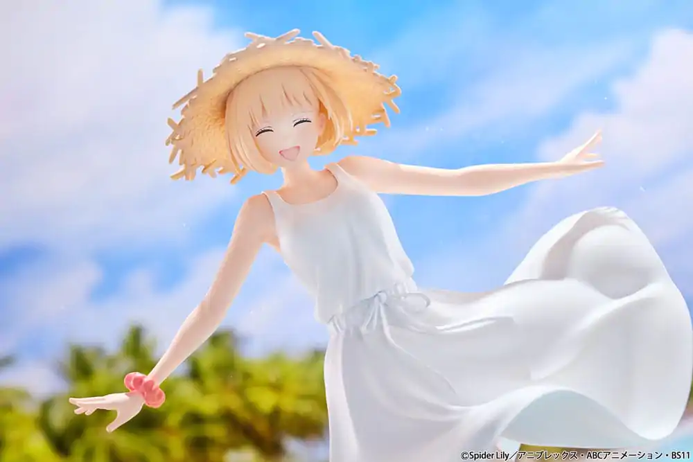 Lycoris Recoil PVC Kip 1/7 Chisato Nishikigi White Dress Ver. 23 cm fotografija izdelka