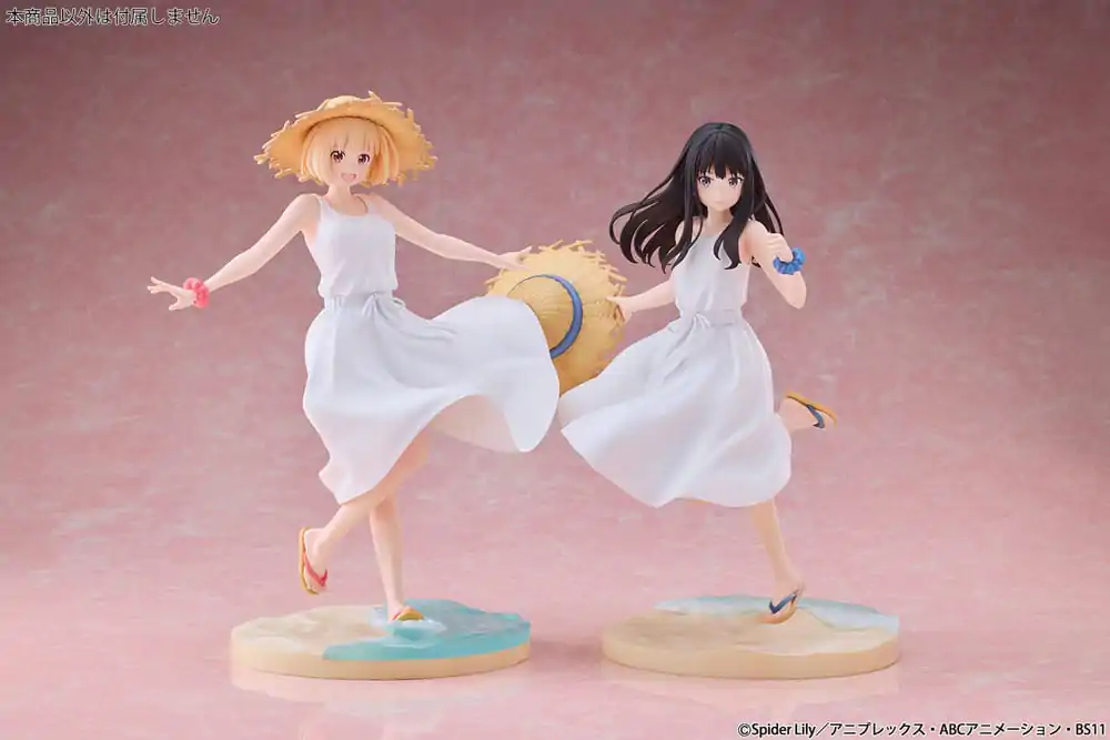 Lycoris Recoil PVC Kip 1/7 Chisato Nishikigi White Dress Ver. 23 cm fotografija izdelka