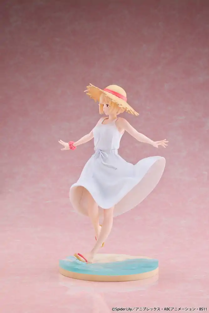 Lycoris Recoil PVC Kip 1/7 Chisato Nishikigi White Dress Ver. 23 cm fotografija izdelka