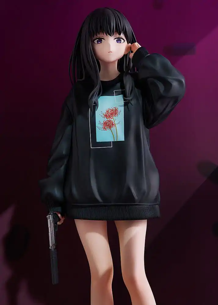 Lycoris Recoil PVC kip 1/7 Takina Inoue: Oversized Sweatshirt Ver. 25 cm fotografija izdelka