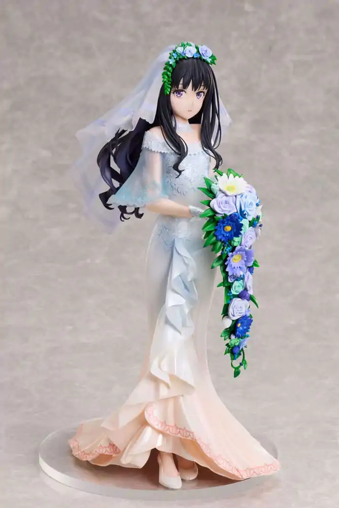 Lycoris Recoil PVC Kip 1/7 Takina Inoue Wedding dress Ver. 25 cm fotografija izdelka