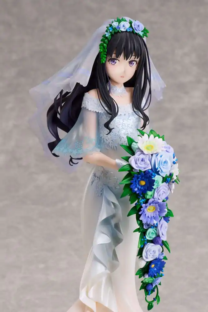 Lycoris Recoil PVC Kip 1/7 Takina Inoue Wedding dress Ver. 25 cm fotografija izdelka