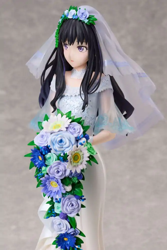 Lycoris Recoil PVC Kip 1/7 Takina Inoue Wedding dress Ver. 25 cm fotografija izdelka