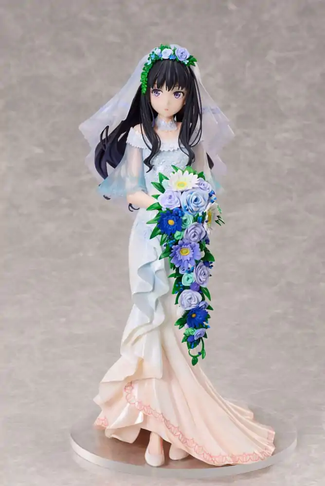 Lycoris Recoil PVC Kip 1/7 Takina Inoue Wedding dress Ver. 25 cm fotografija izdelka