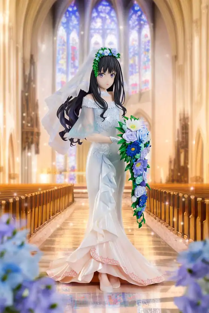 Lycoris Recoil PVC Kip 1/7 Takina Inoue Wedding dress Ver. 25 cm fotografija izdelka