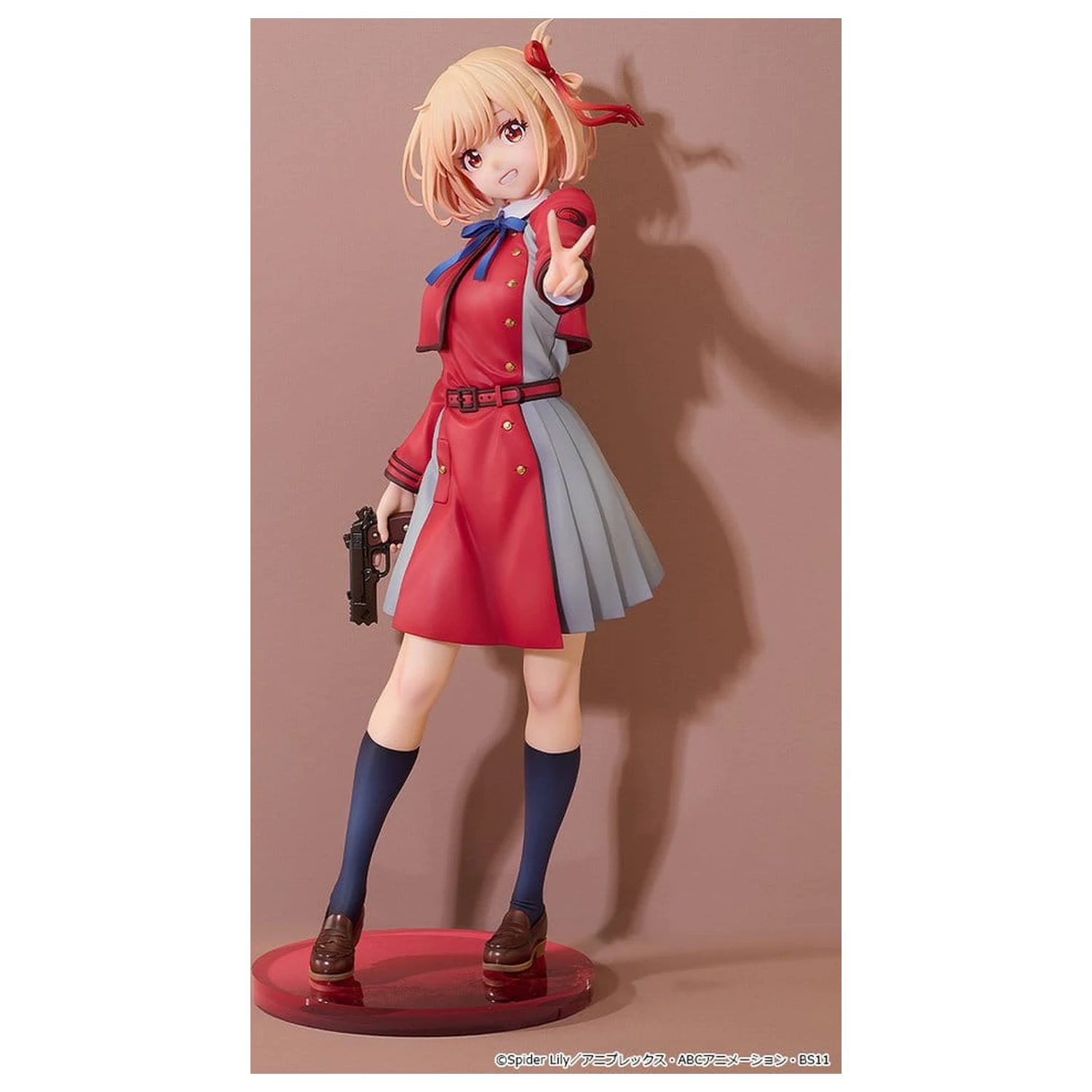 Lycoris Recoil PVC figura Chisato Nishikigi: Key Visual Ver. 27 cm fotografija izdelka