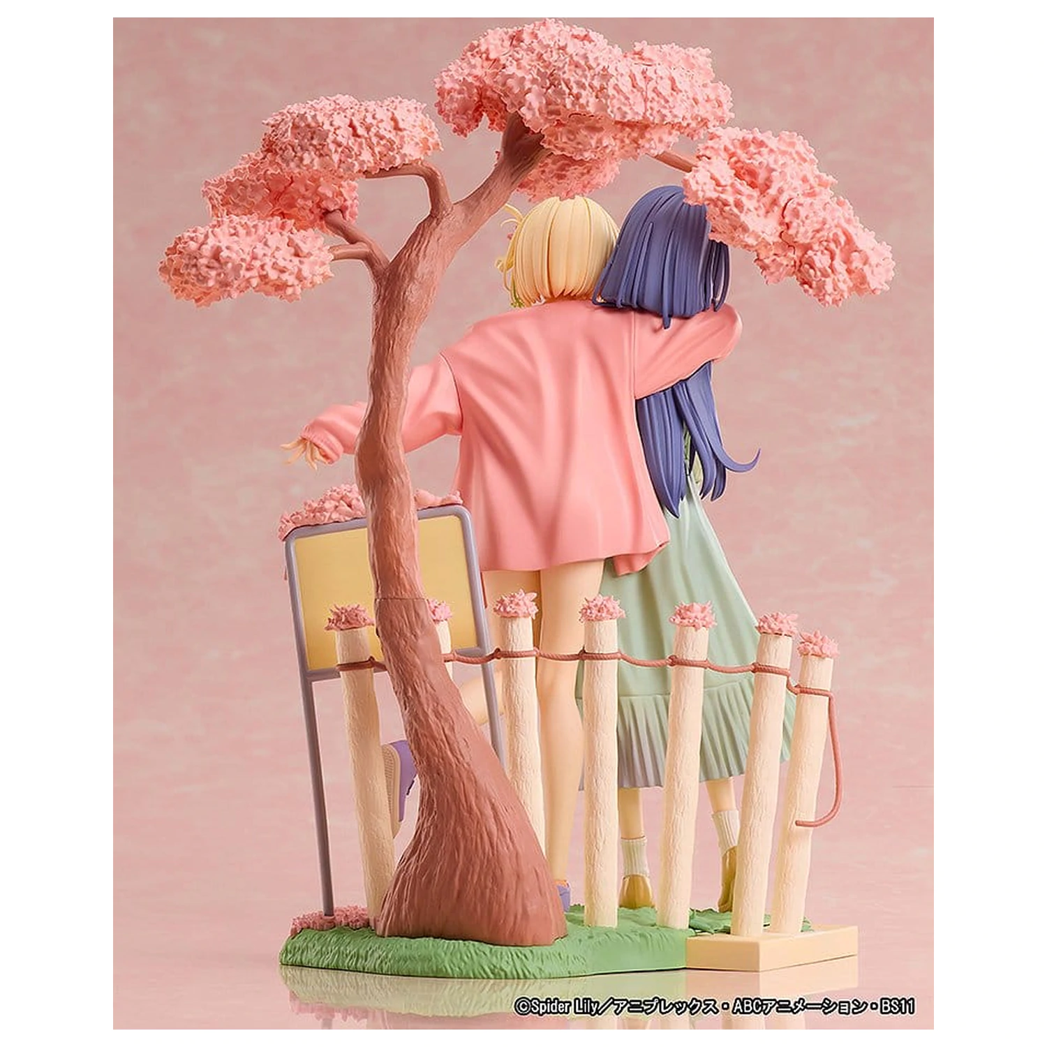 Lycoris Recoil PVC figure 2 kosa Chisato Nishikigi & Takina Inoue Spring Ver. 25 cm fotografija izdelka