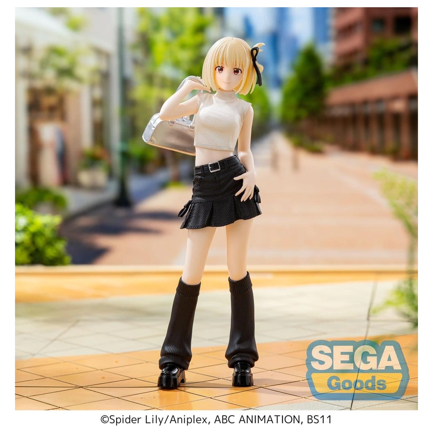 Lycoris Recoil Visoka Premium Figura PVC Figura Chisato Nishikigi Street Snap 20 cm fotografija izdelka