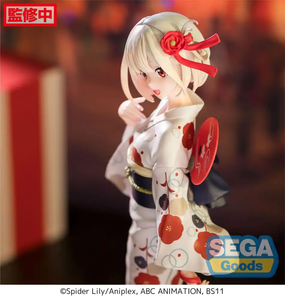 Lycoris Recoil Luminasta PVC kip Chisato Nishikigi Going out in a yukata 19 cm fotografija izdelka