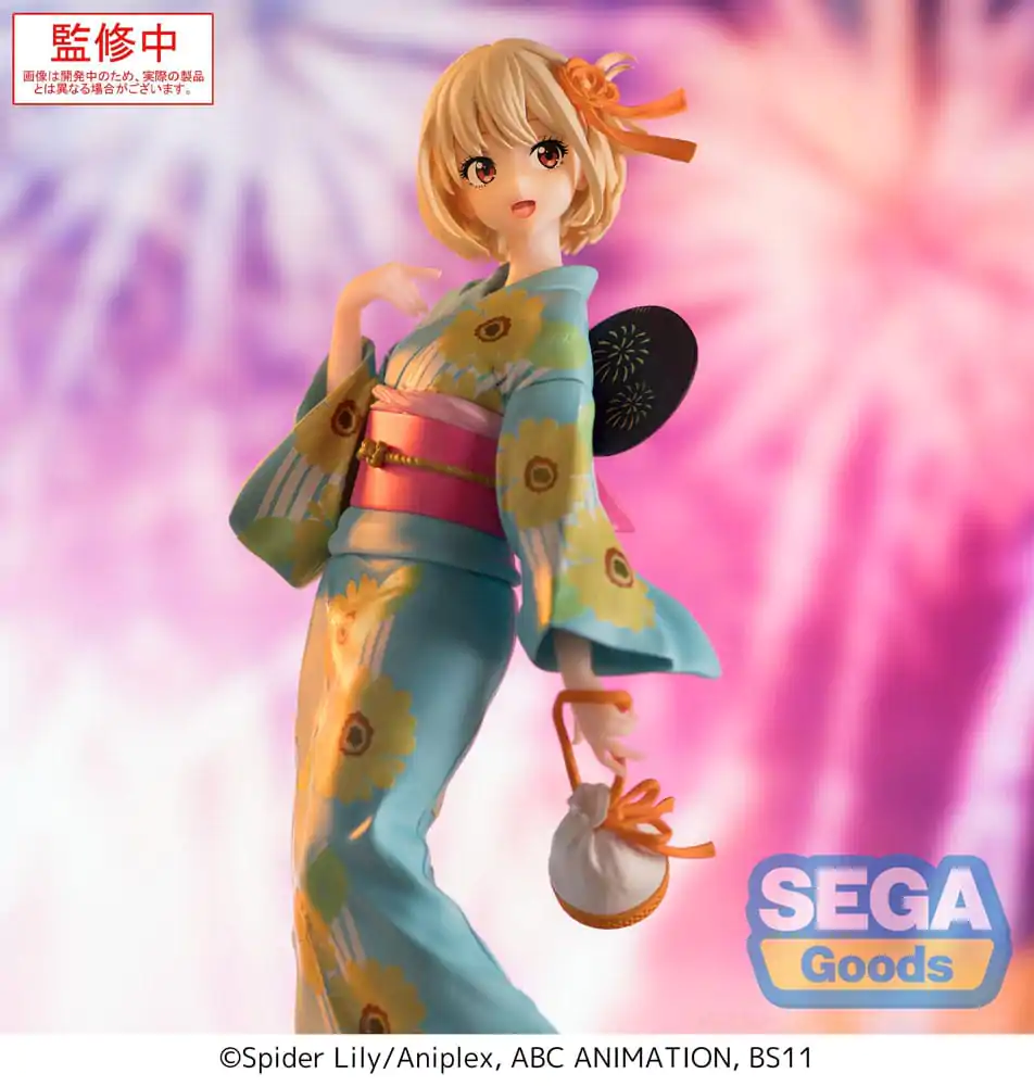 Lycoris Recoil Luminasta PVC Kip Chisato Nishikigi Festival v Yukati 19 cm fotografija izdelka