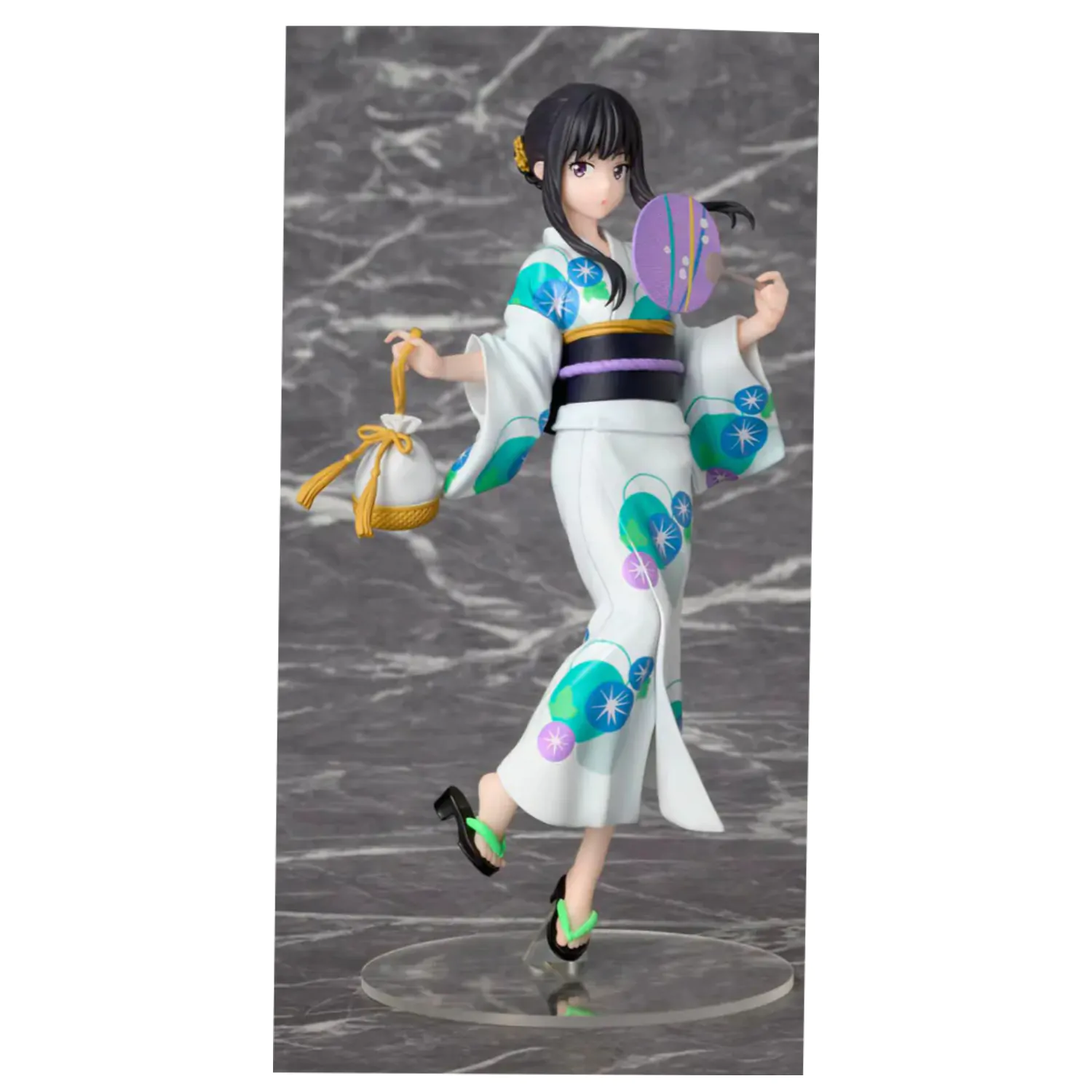 Lycoris Recoil Luminasta PVC figura Takina Inoue Festival v Yukati 19 cm fotografija izdelka