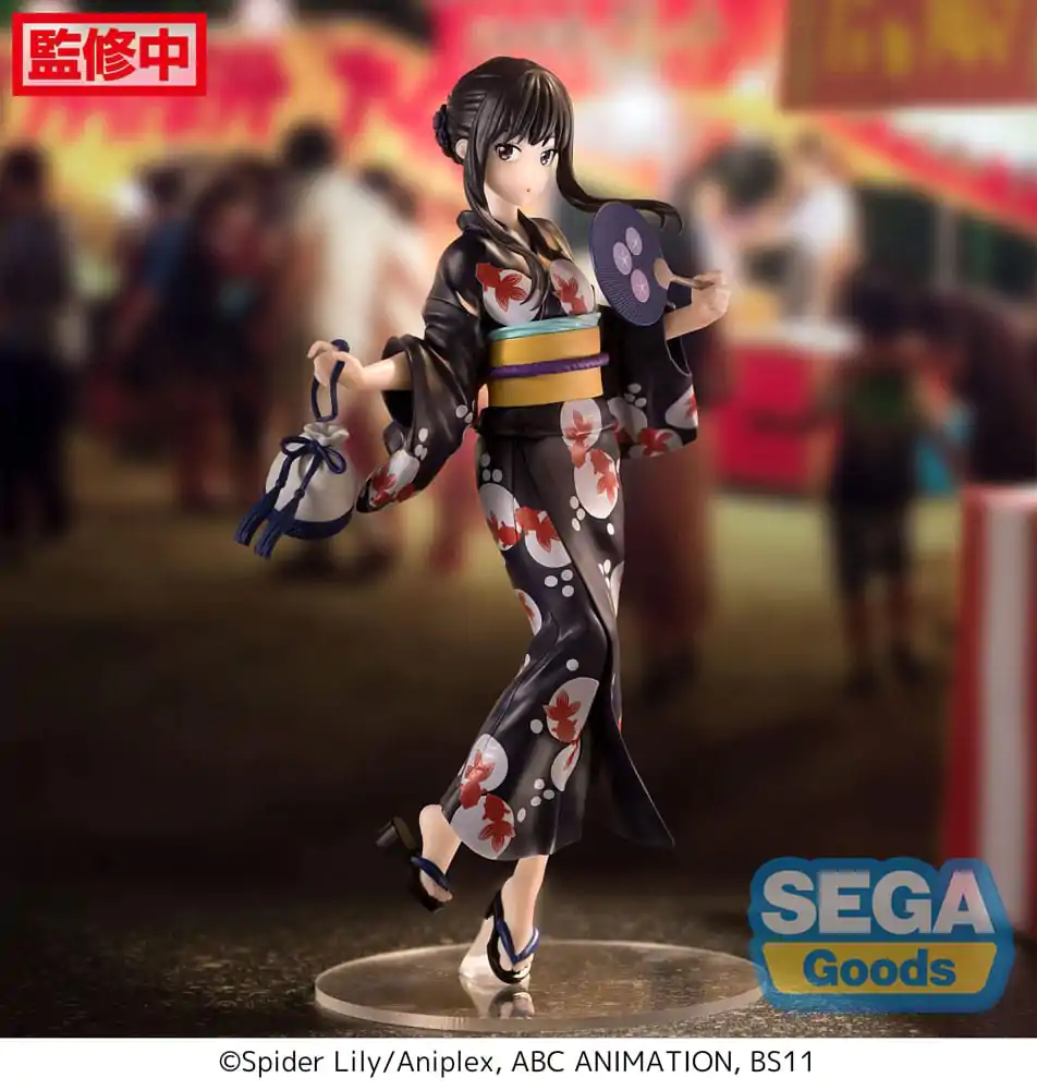 Lycoris Recoil Luminasta PVC kip Takina Inoue Going out in a yukata 19 cm fotografija izdelka