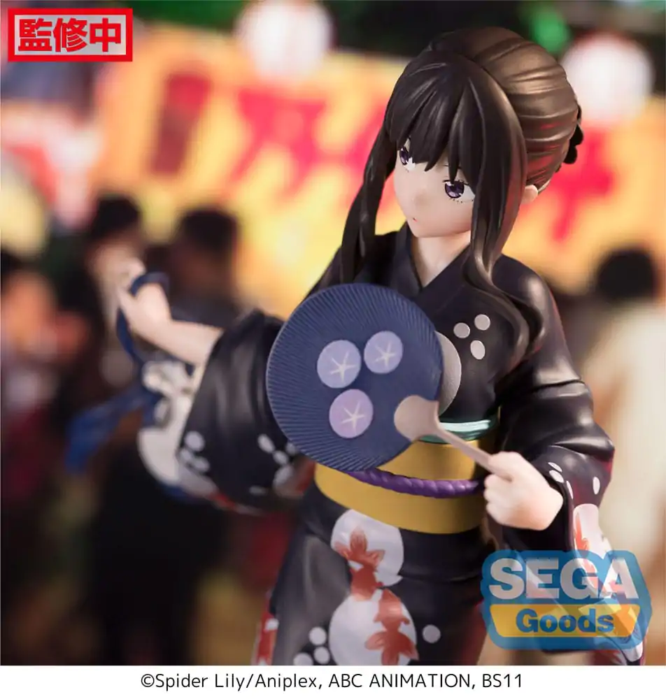 Lycoris Recoil Luminasta PVC kip Takina Inoue Going out in a yukata 19 cm fotografija izdelka