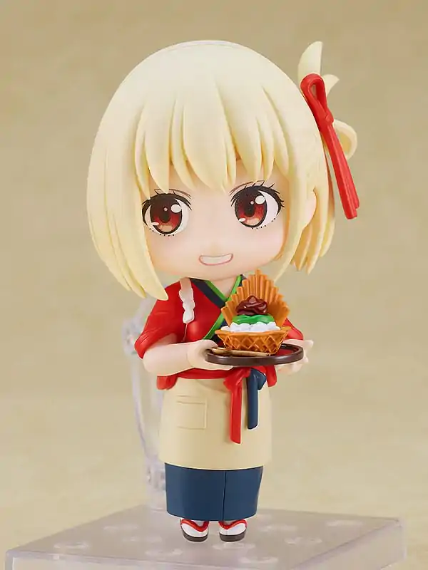 Lycoris Recoil Nendoroid akcijska figura Chisato Nishikigi: Cafe LycoReco Uniform Ver. 10 cm fotografija izdelka