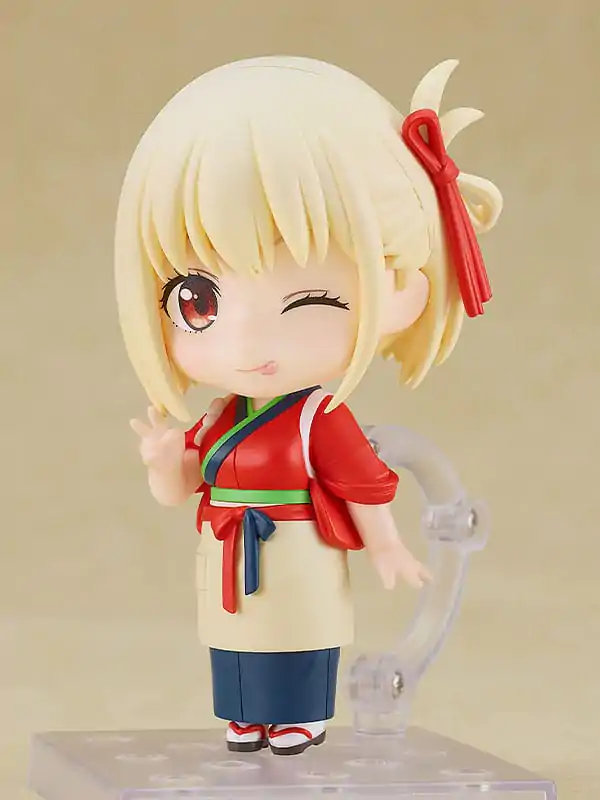 Lycoris Recoil Nendoroid akcijska figura Chisato Nishikigi: Cafe LycoReco Uniform Ver. 10 cm fotografija izdelka