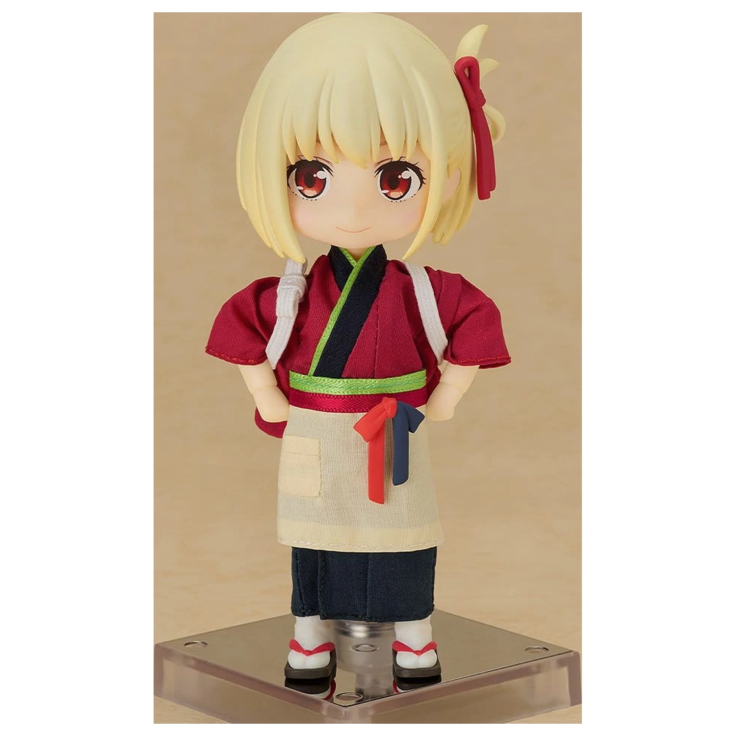 Lycoris Recoil Nendoroid punčka akcijska figura Chisato Nishikigi: Cafe LycoReco Uniform Ver. 14 cm fotografija izdelka