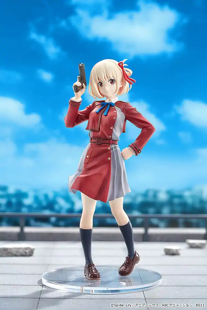 Lycoris Recoil Pop Up Parade PVC kip Chisato Nishikigi 18 cm fotografija izdelka