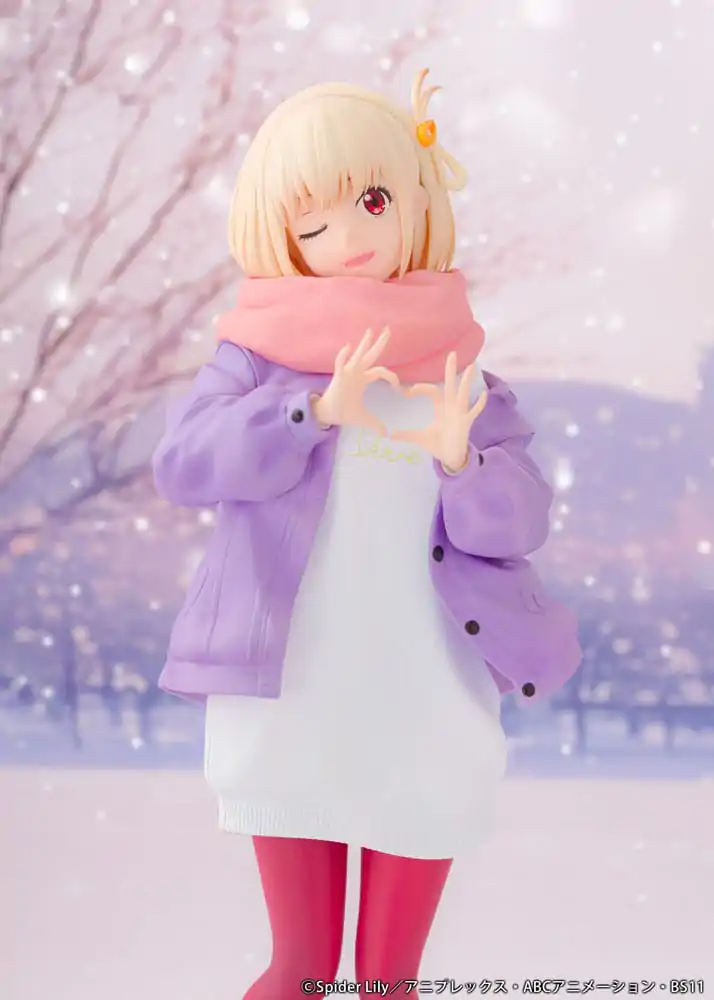 Lycoris Recoil PVC Kip 1/7 Chisato Nishikigi Winter Ver. 23 cm fotografija izdelka