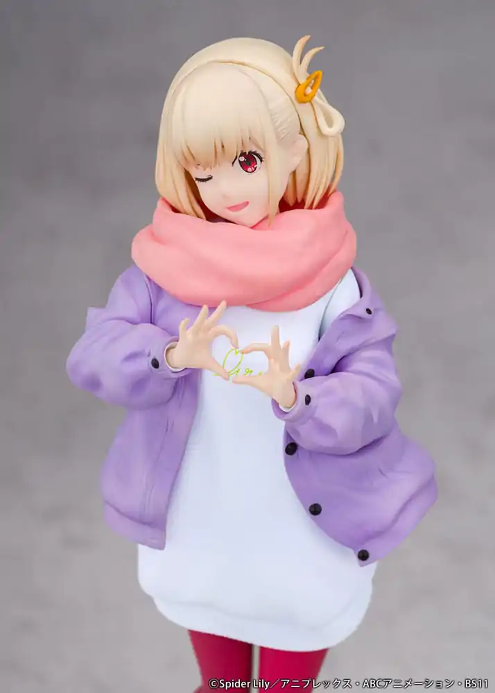 Lycoris Recoil PVC Kip 1/7 Chisato Nishikigi Winter Ver. 23 cm fotografija izdelka