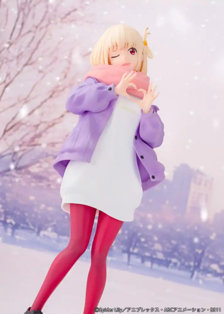 Lycoris Recoil PVC Kip 1/7 Chisato Nishikigi Winter Ver. 23 cm fotografija izdelka