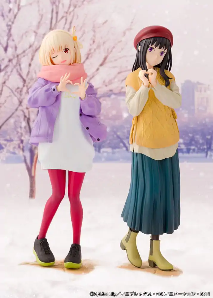 Lycoris Recoil PVC Kip 1/7 Takina Inoue Winter Ver. 23 cm fotografija izdelka
