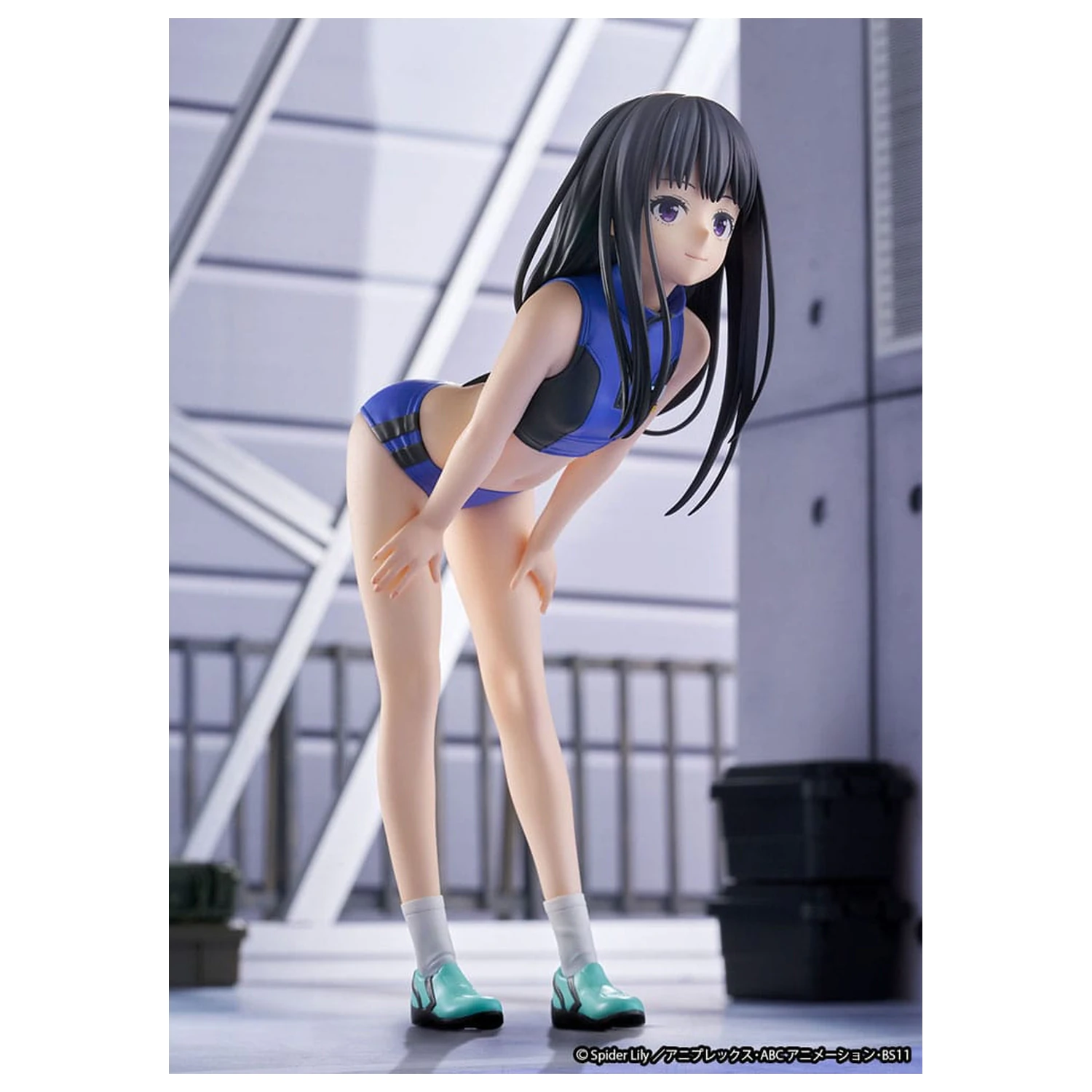 Lycoris Recoil Kip PVC 1/7 Takina Inoue Traning wear Ver. 18 cm fotografija izdelka