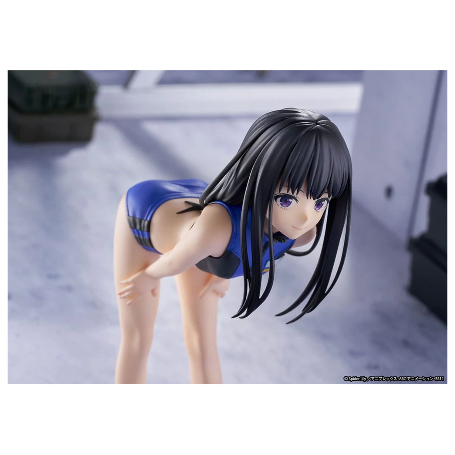 Lycoris Recoil Kip PVC 1/7 Takina Inoue Traning wear Ver. 18 cm fotografija izdelka