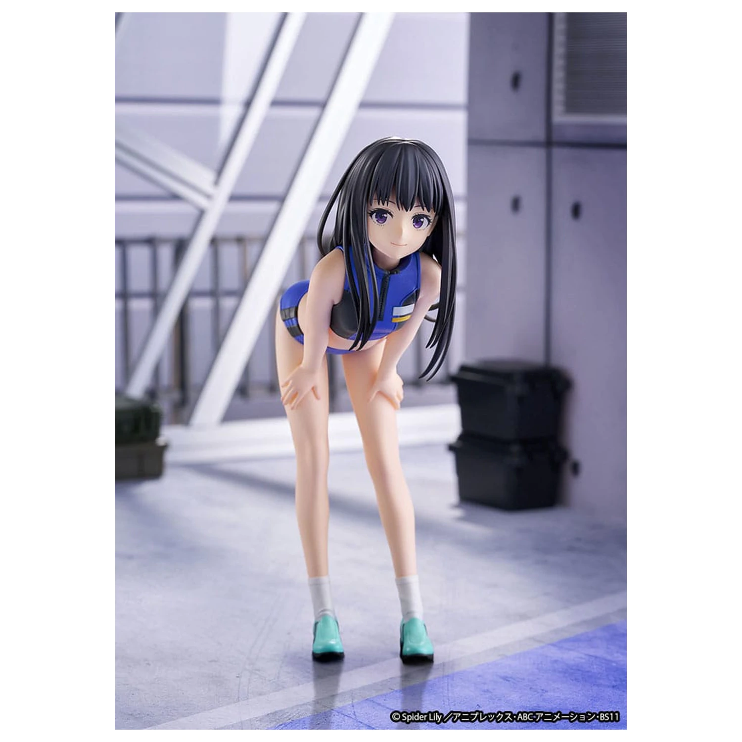 Lycoris Recoil Kip PVC 1/7 Takina Inoue Traning wear Ver. 18 cm fotografija izdelka