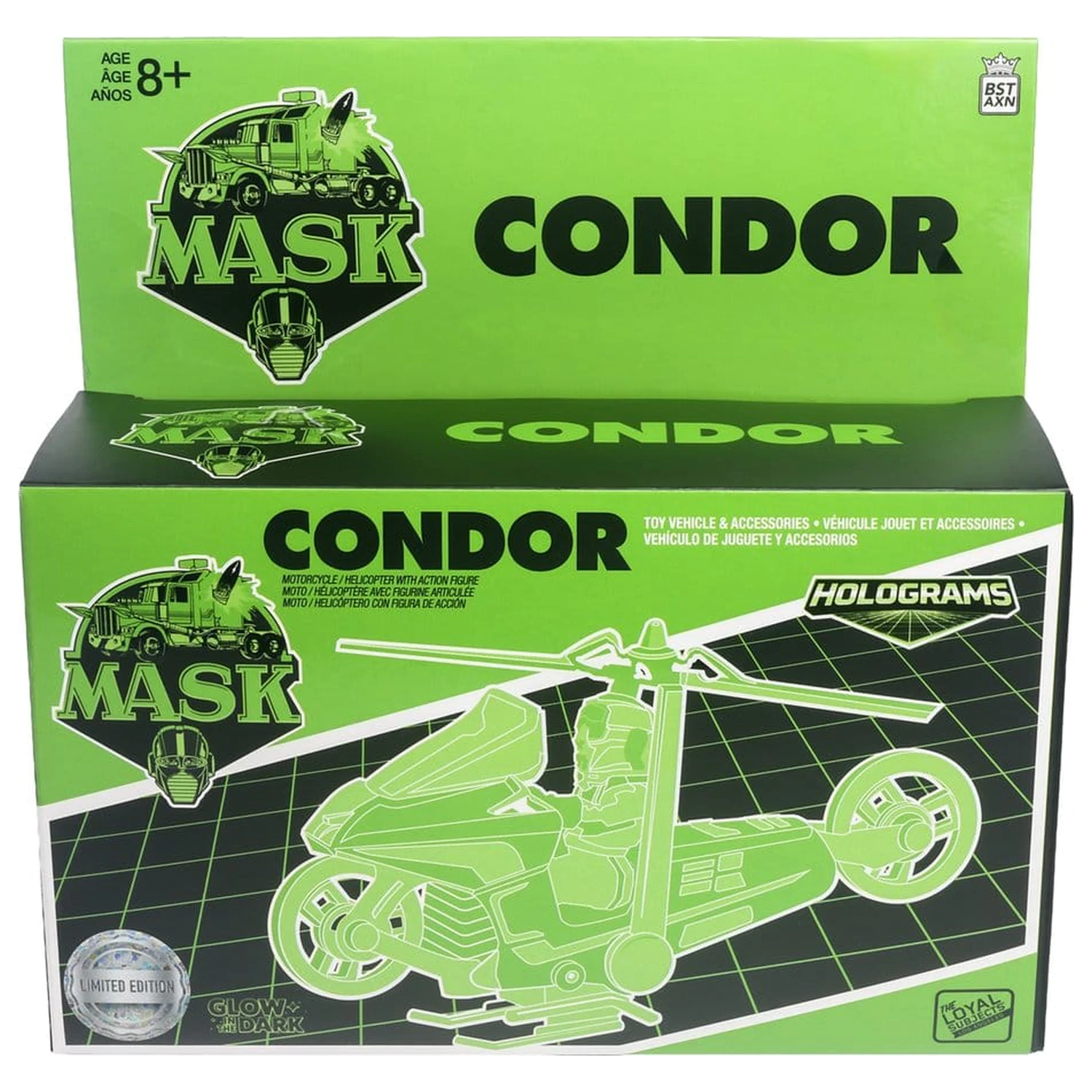 M.A.S.K. Vozilo Condor Hologram Variant (Svetleče v temi) fotografija izdelka