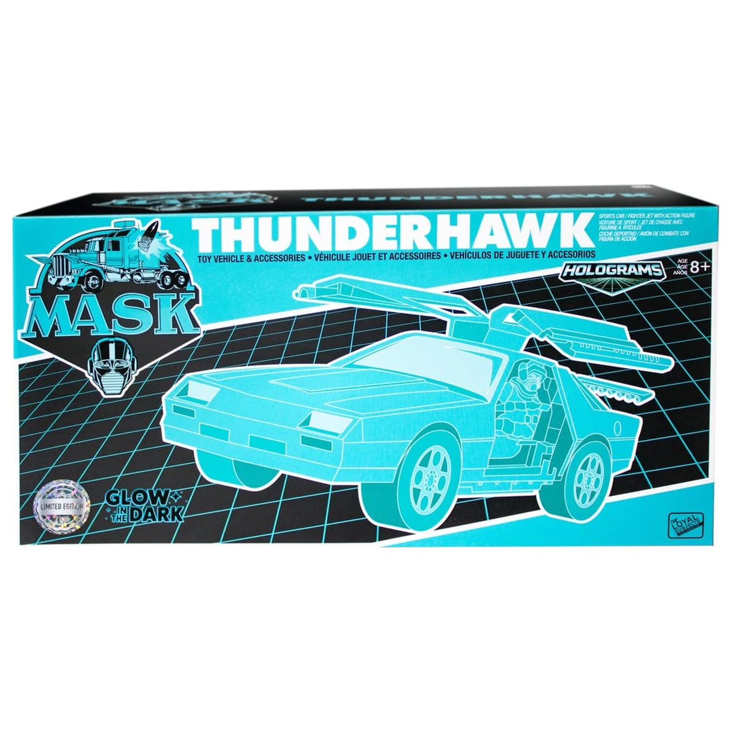 M.A.S.K. Vozilo Thunderhawk Hologram Variant (svetleč v temi) fotografija izdelka