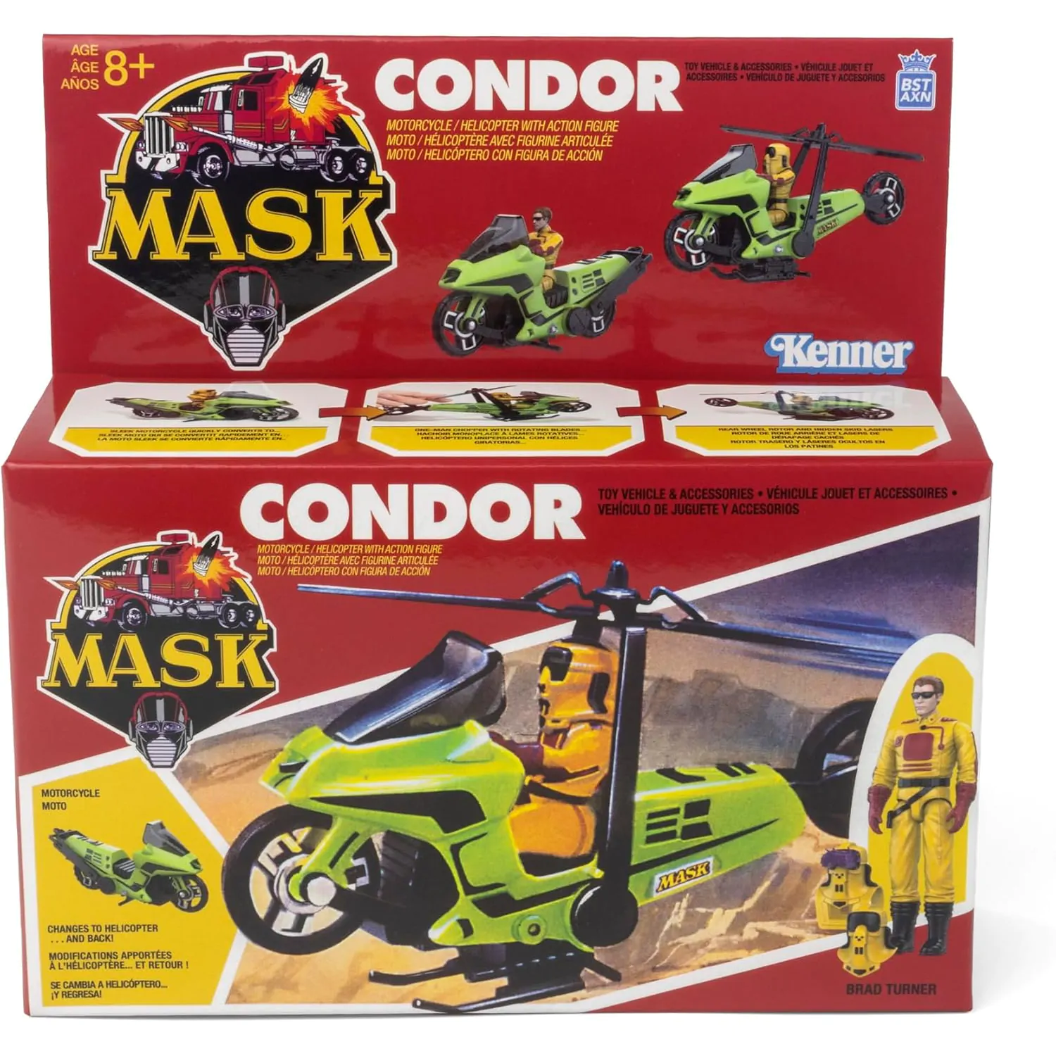 M.A.S.K. Akcijska figura z vozilom Vehicle Condor  fotografija izdelka