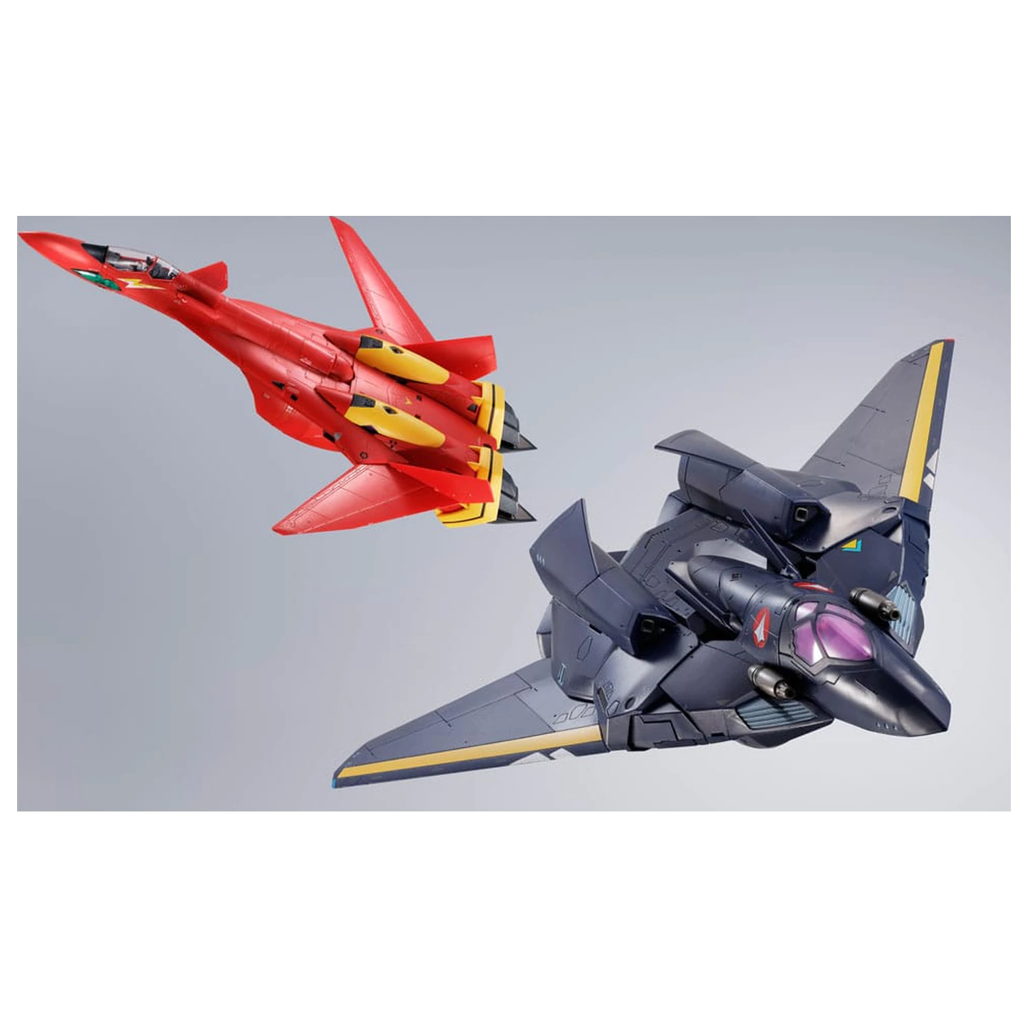 Macross 7 DX Chogokin figurica VF-17S Nightmare Stealthvalkyrie (Gamlin Kizaki use) 25 cm fotografija izdelka