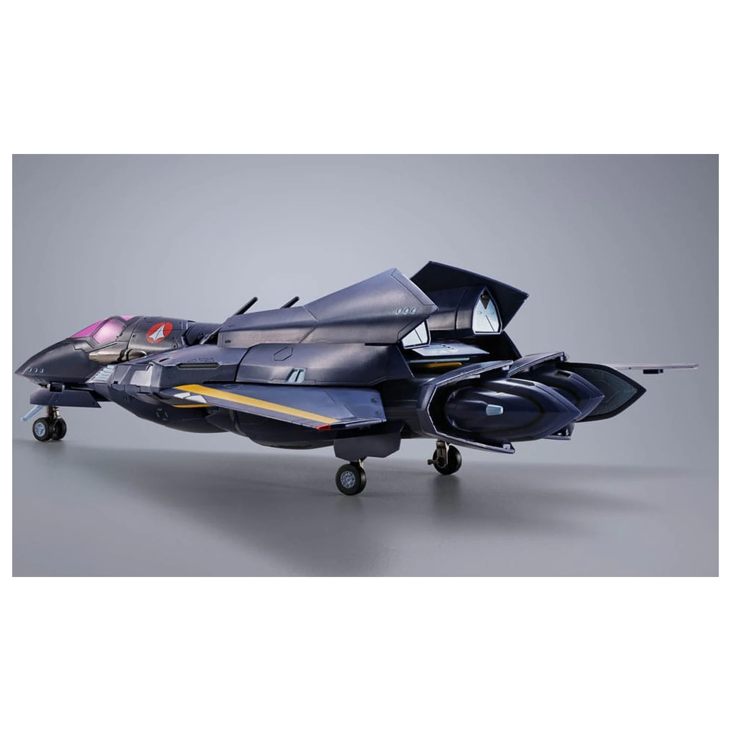 Macross 7 DX Chogokin figurica VF-17S Nightmare Stealthvalkyrie (Gamlin Kizaki use) 25 cm fotografija izdelka
