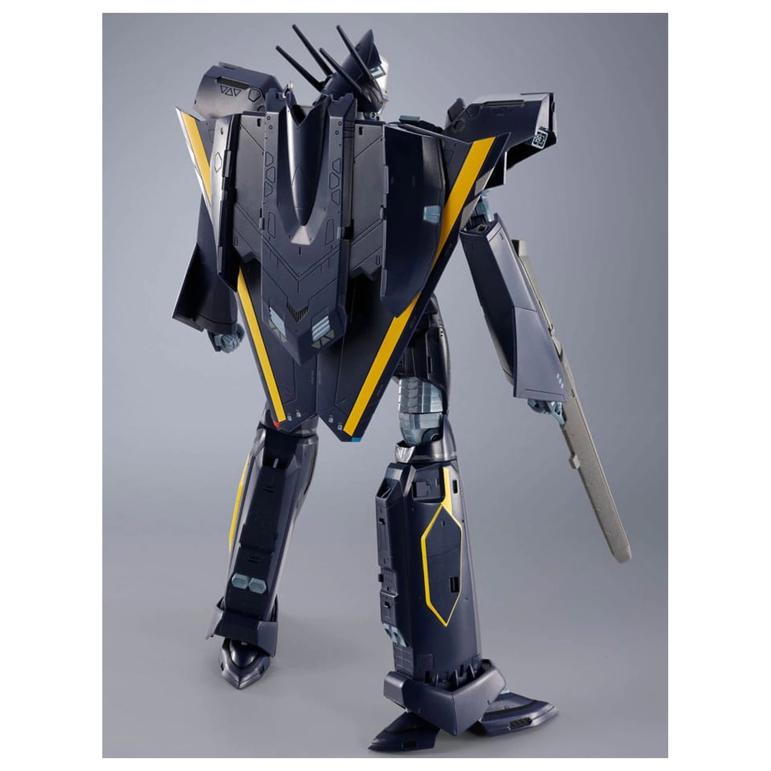 Macross 7 DX Chogokin figurica VF-17S Nightmare Stealthvalkyrie (Gamlin Kizaki use) 25 cm fotografija izdelka
