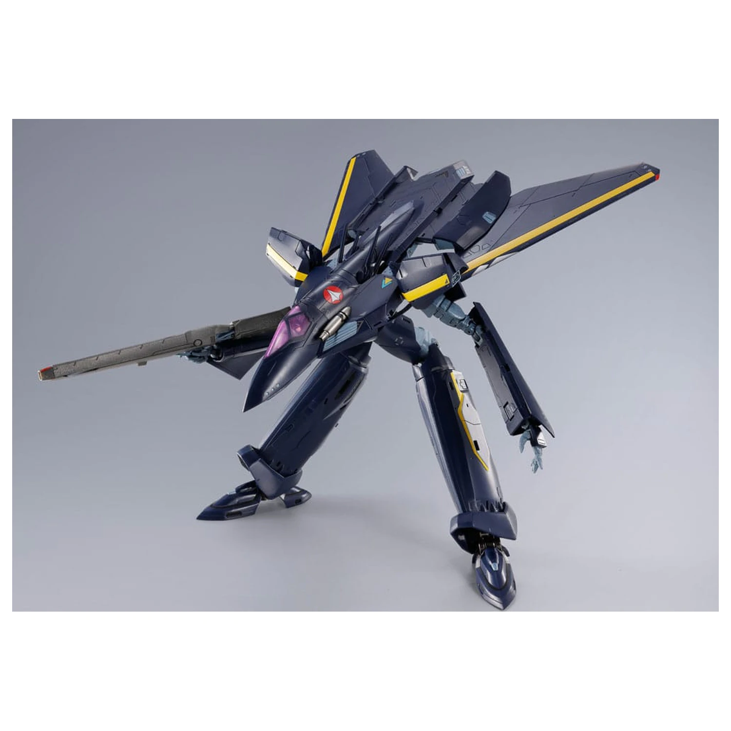 Macross 7 DX Chogokin figurica VF-17S Nightmare Stealthvalkyrie (Gamlin Kizaki use) 25 cm fotografija izdelka